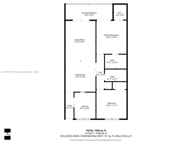 a view of a park with big trees