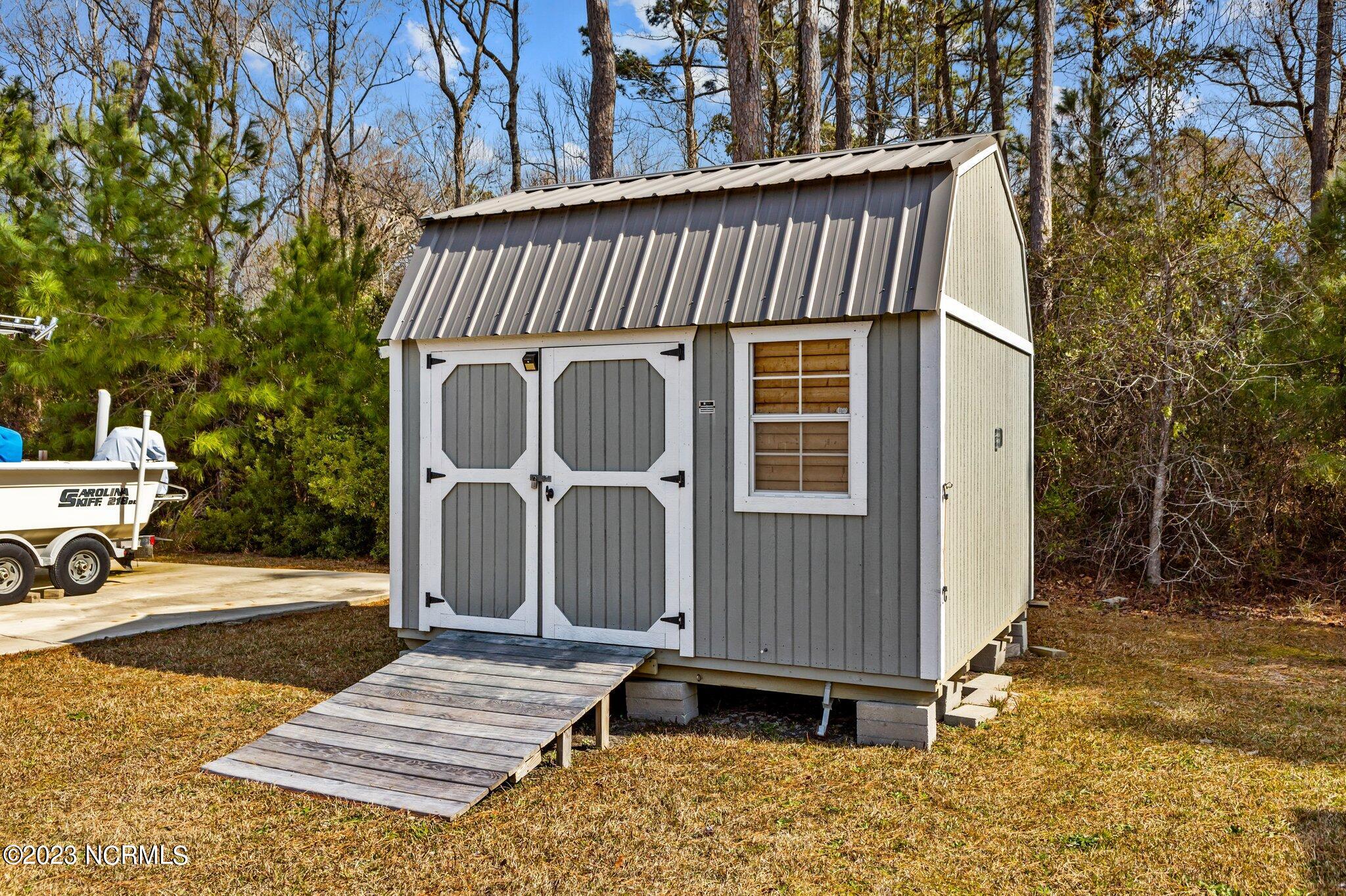 1019 Harkers Island Road Beaufort, NC 28516 - Photo 17 of 37 Storage Shed / Outdoor Storage