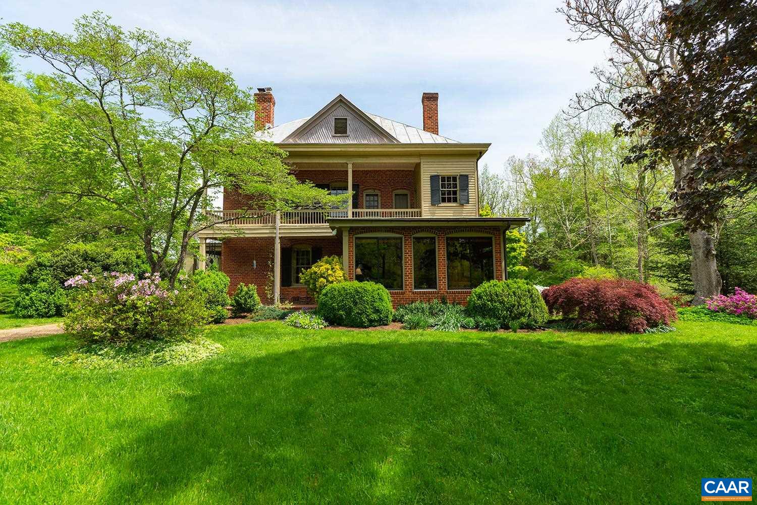 1521 Craigs Store Road Afton, VA 22920 - Photo 21 of 42 a front view of a house with a garden