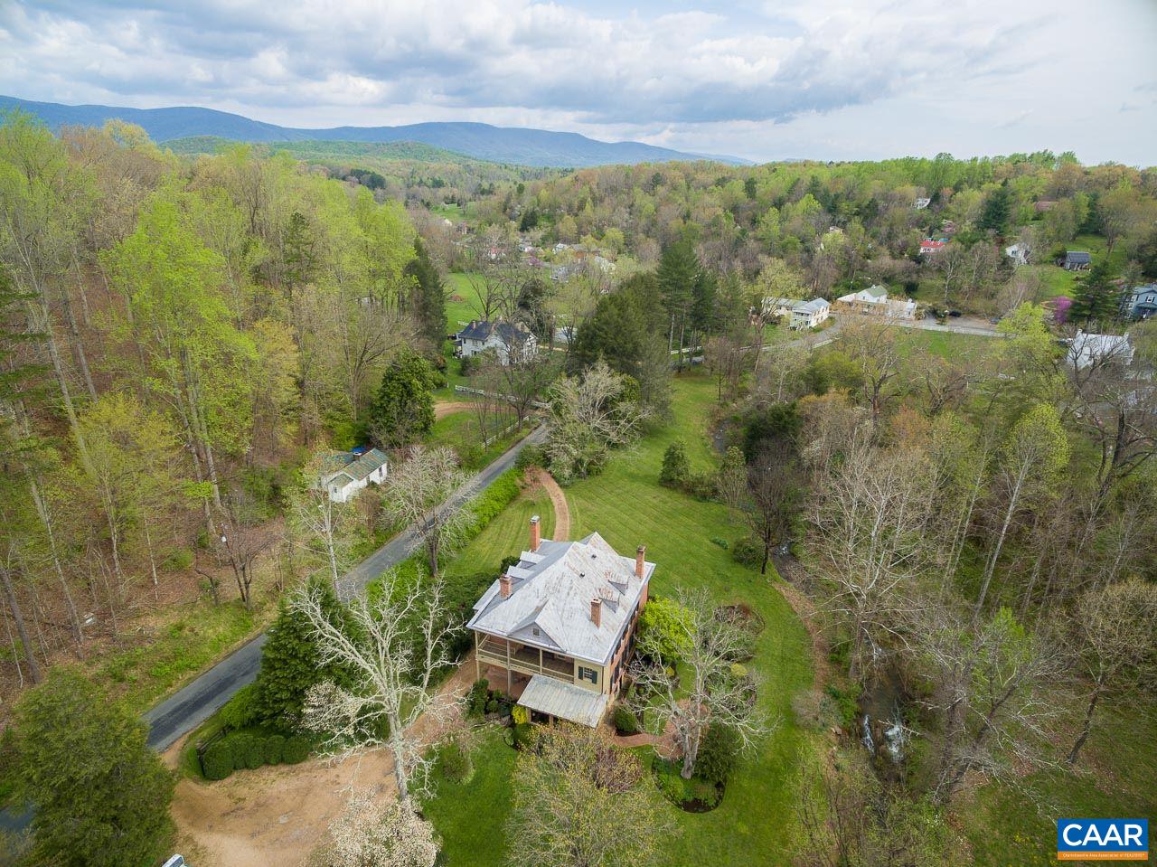 1521 Craigs Store Road Afton, VA 22920 - Photo 39 of 42 an aerial view of a houses with yard