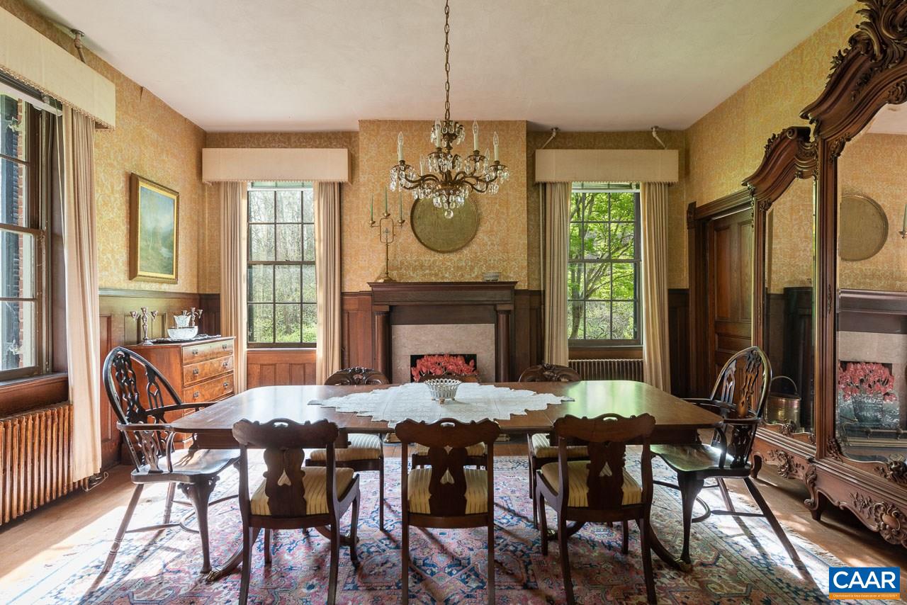 1521 Craigs Store Road Afton, VA 22920 - Photo 7 of 42 a view of a dining room with furniture window and outside view