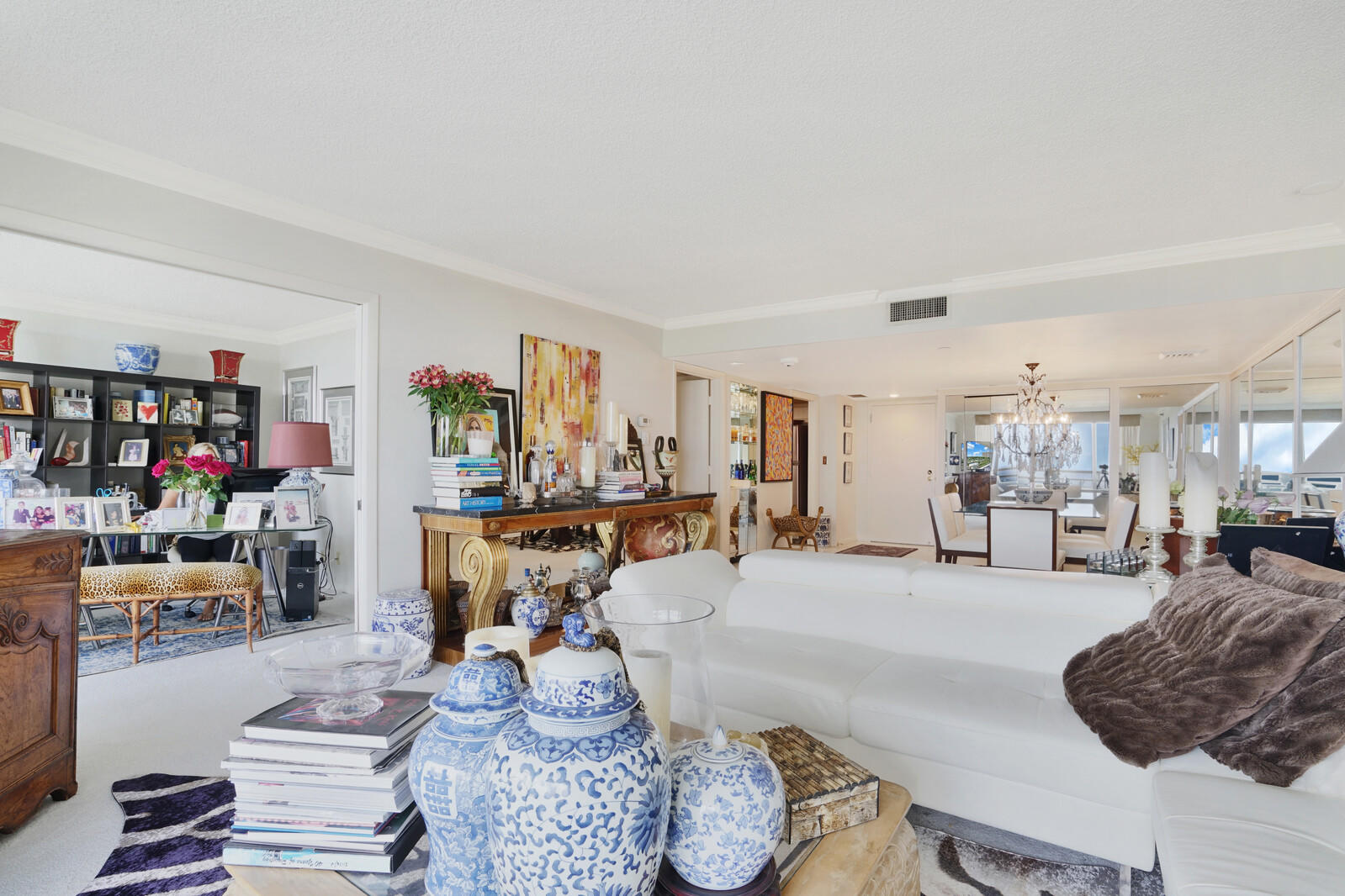 4101 North Ocean Boulevard, Unit D602 Boca Raton, FL 33431 - Photo 21 of 30 LIVING ROOM