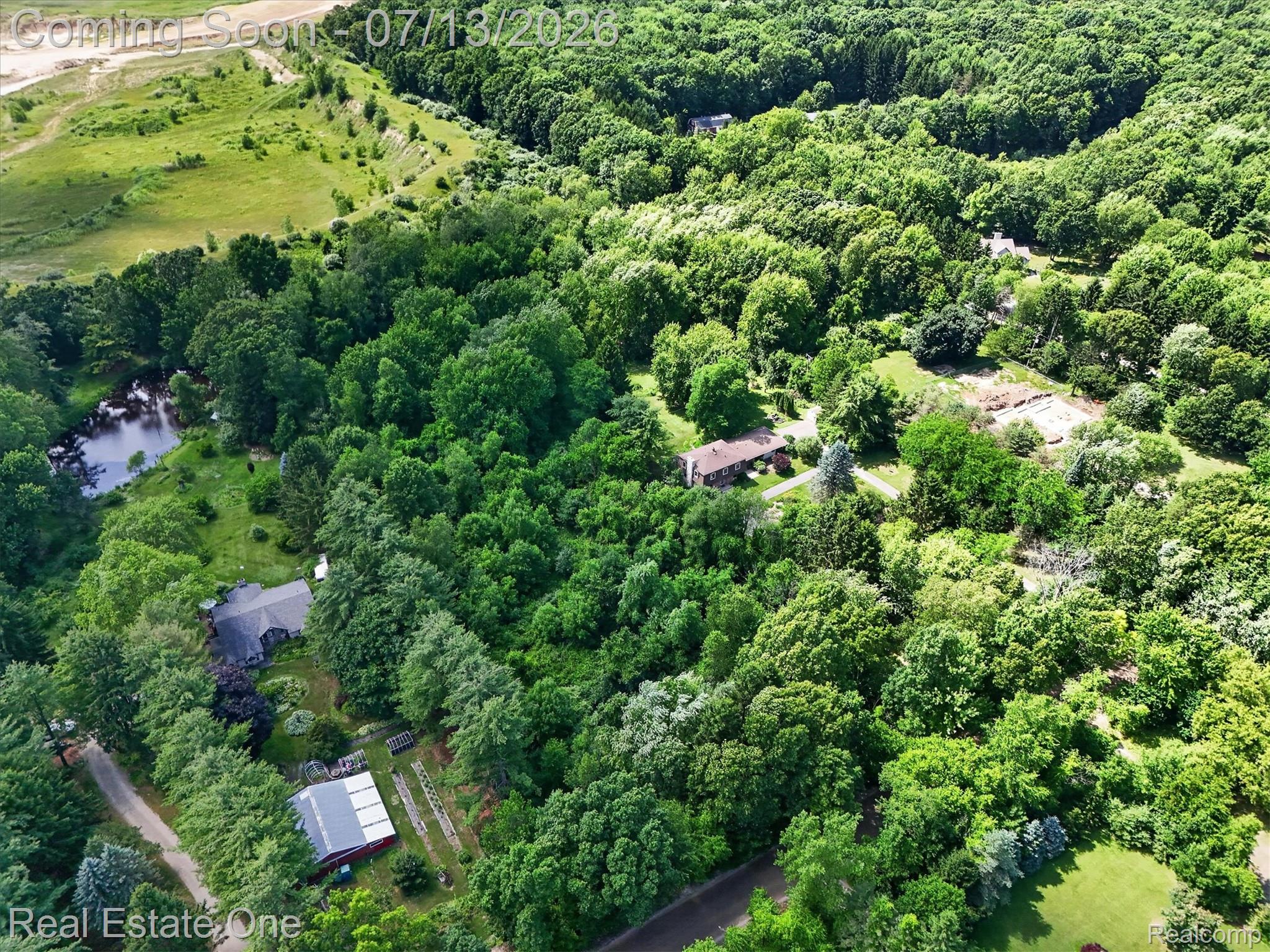 6039 Fish Lake Road Holly, MI 48442 - Photo 65 of 70 Expansive property featuring dense mature trees and significant undeveloped land