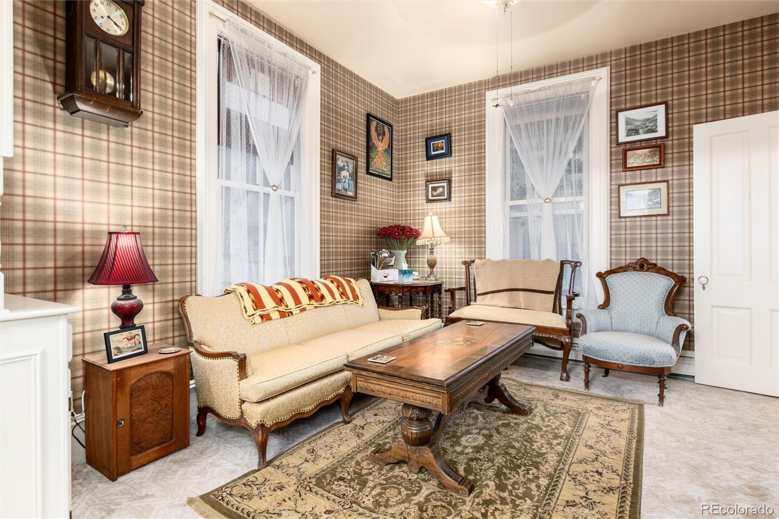 200 Rose Street Georgetown, CO 80444 - Photo 5 of 43 a living room with furniture and wooden floor