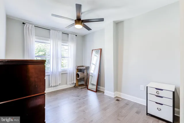 a view of room with window