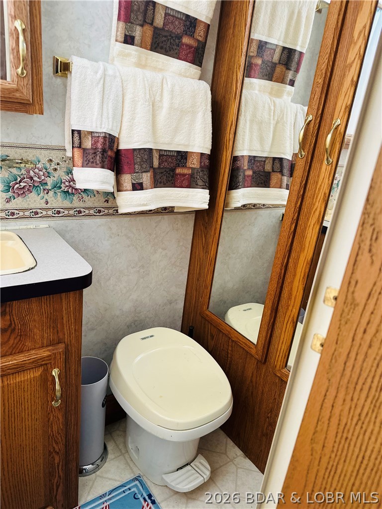 52 Random Road Edwards, MO 65326 - Photo 27 of 28 Bathroom in the camper
