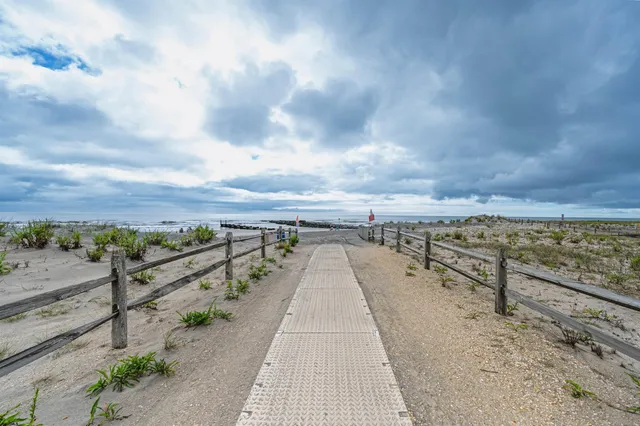 a view of a terrace with sitting area