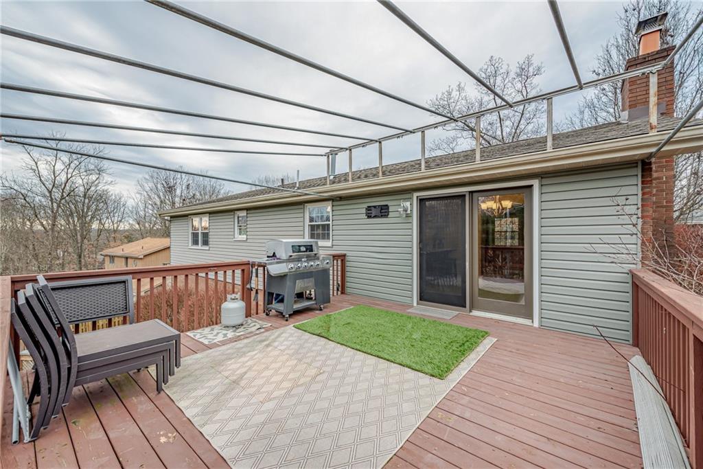 162 Hermitage Circle Ligonier, PA 15658 - Photo 17 of 38 a view of a patio on the deck