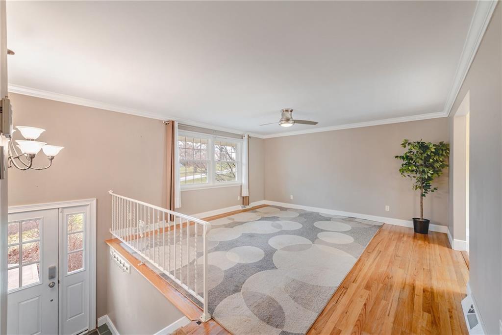 162 Hermitage Circle Ligonier, PA 15658 - Photo 6 of 38 a view of an entryway with wooden floor
