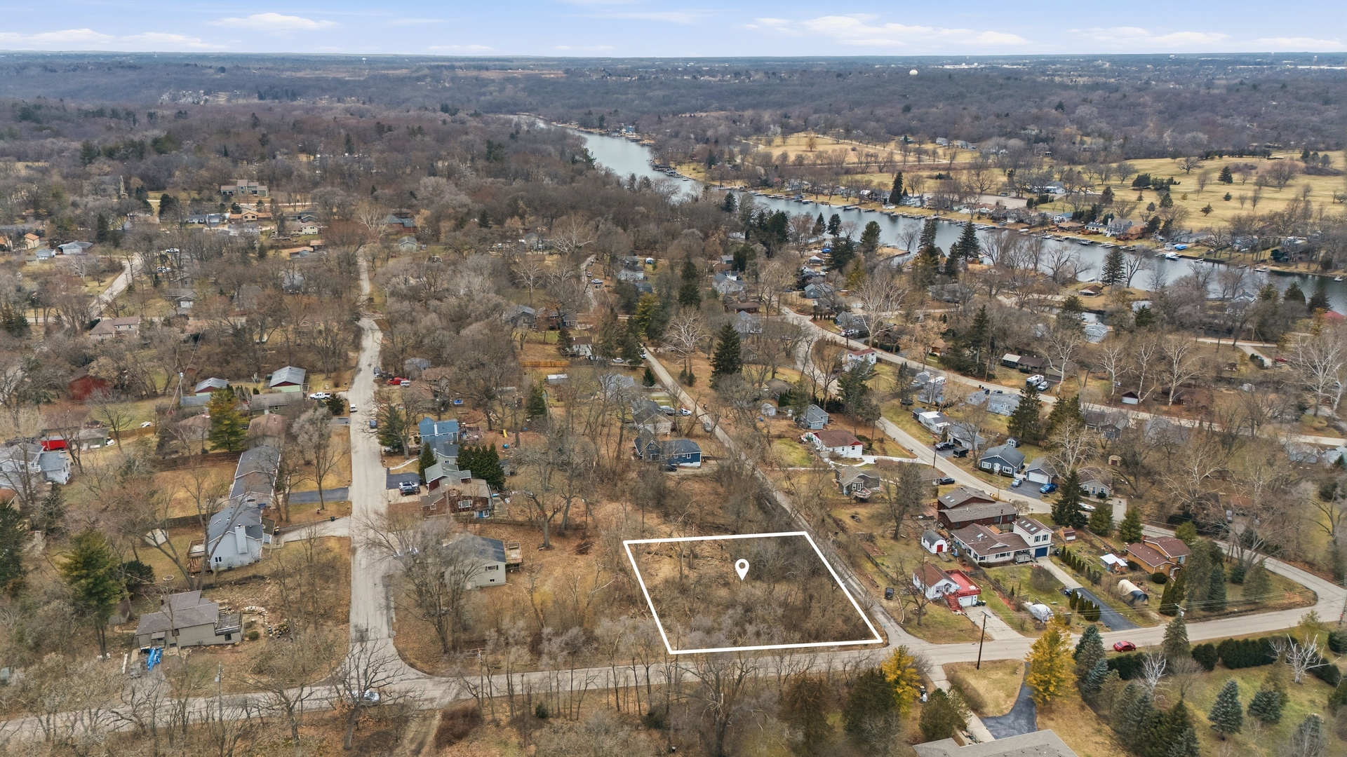 2101 Riverview Avenue Fox River Grove, IL 60021 - Photo 2 of 9 an aerial view of residential houses with outdoor space