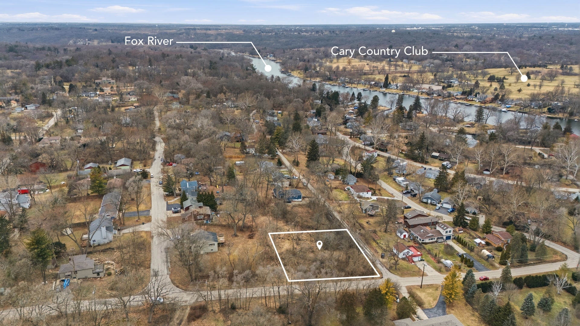 2101 Riverview Avenue Fox River Grove, IL 60021 - Photo 5 of 9 an aerial view of residential houses with city view