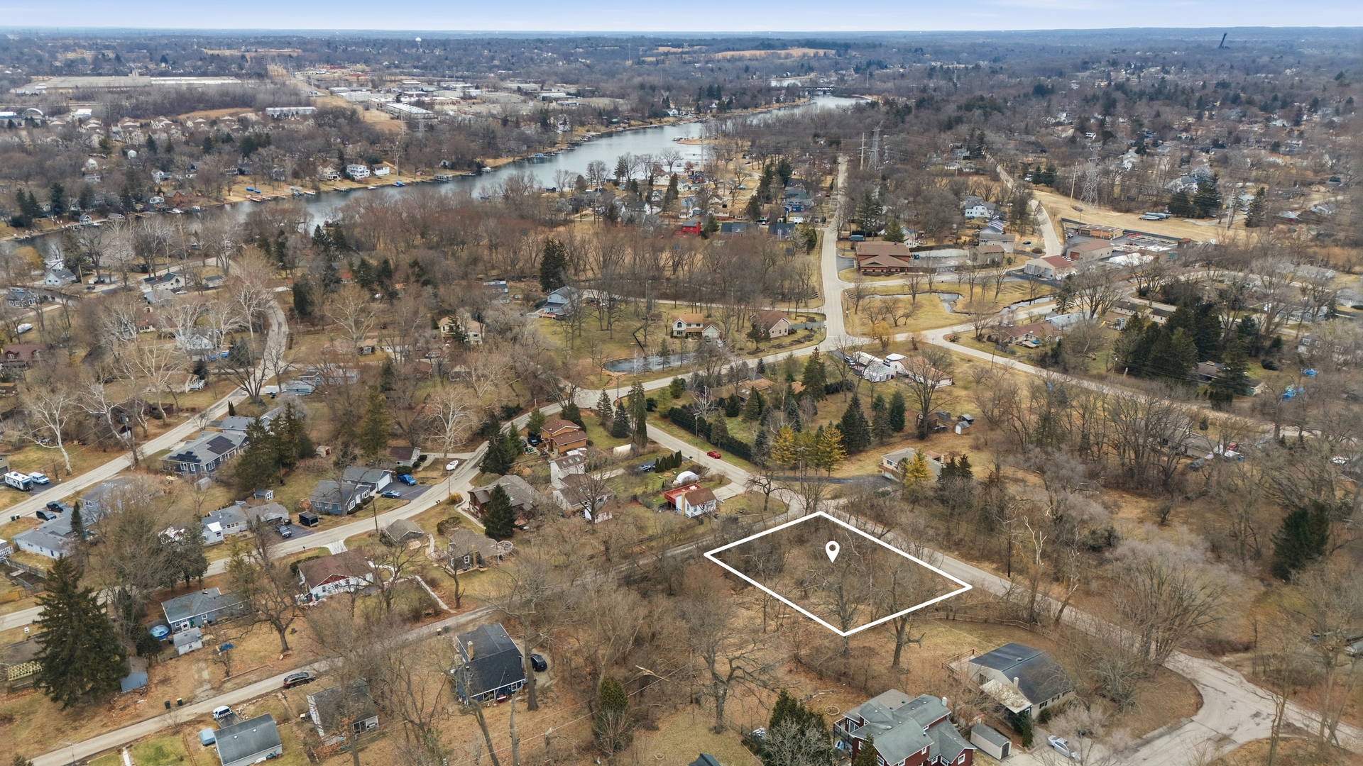 2101 Riverview Avenue Fox River Grove, IL 60021 - Photo 8 of 9 an aerial view of residential houses with outdoor space