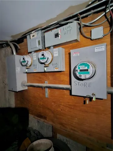 a view of water heater room