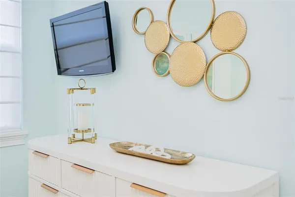a bathroom with a sink and a window