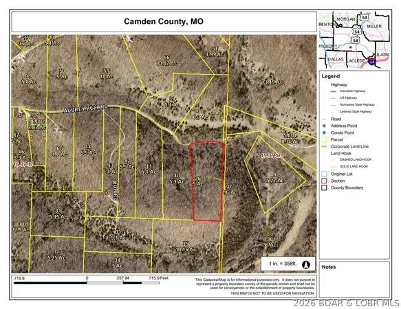 5.0-ac Aubrey Bell Road, Camdenton, MO 65020