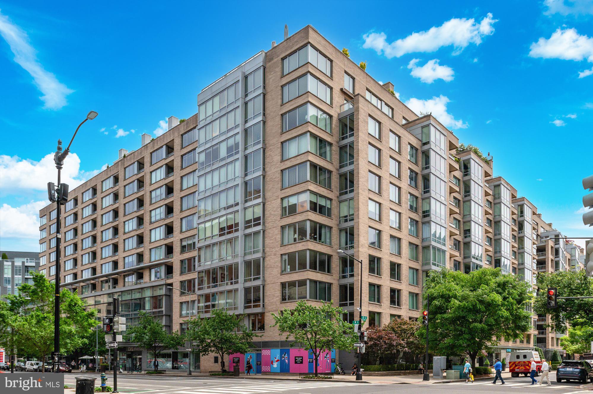 1155 23rd Street Northwest, Unit 8H Washington, DC 20037 - Photo 17 of 22 a front view of a building