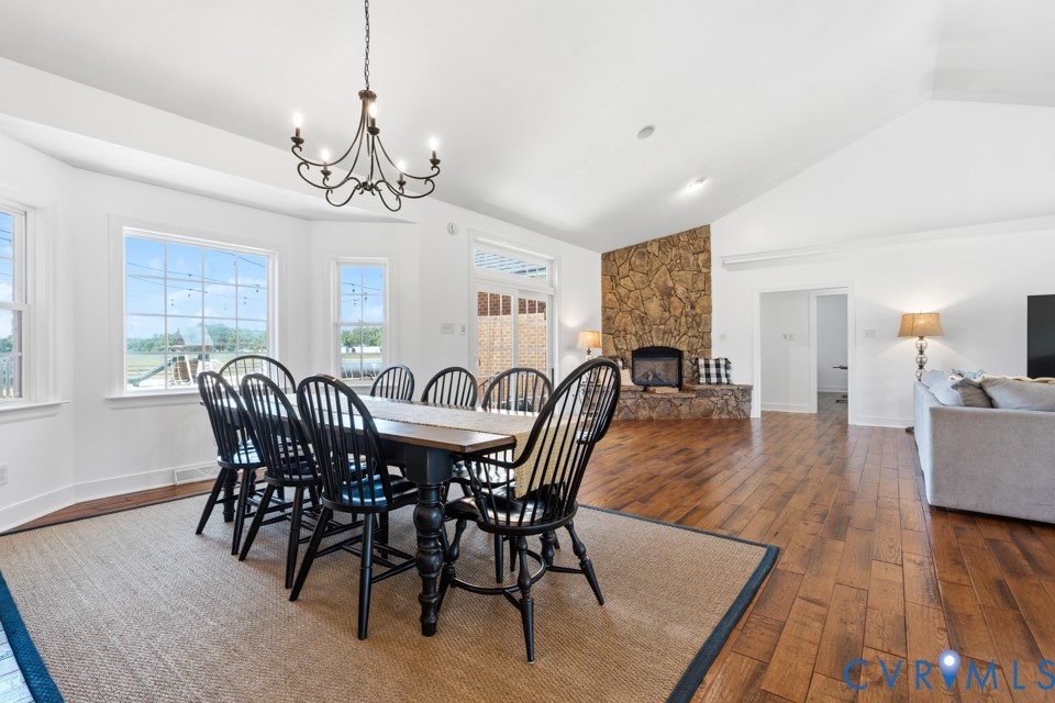 7191 Figuly Road Mechanicsville, VA 23111 - Photo 9 of 46 a view of a dining room with furniture window and wooden floor