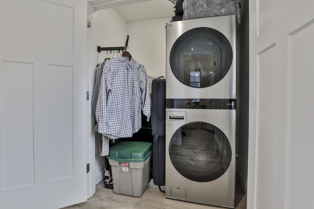 207 Beach Road, Unit C2 Salisbury, MA 01952 - Photo 21 of 35 a close view of a utility room with washer and dryer