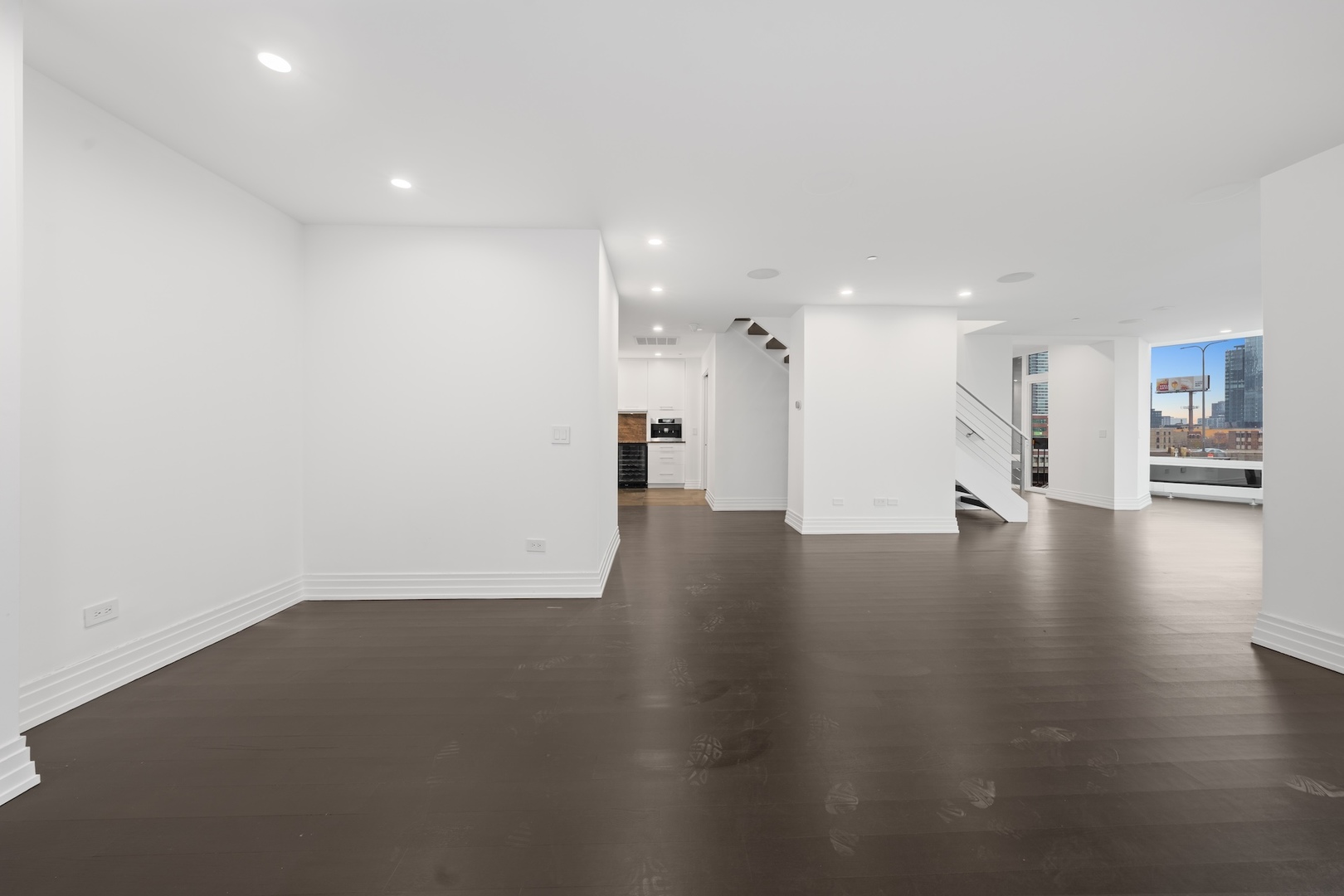 600 North Kingsbury Street, Unit 506 Chicago, IL 60654 - Photo 26 of 71 a view of a kitchen with a sink and a refrigerator