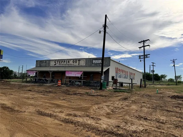a view of a building with a sink