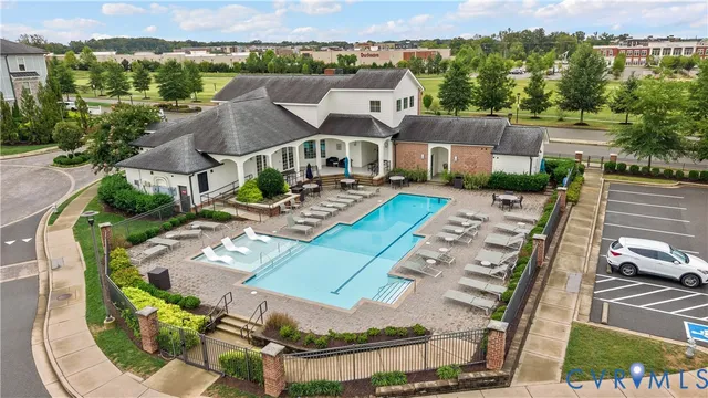 a view of a lake with a large trees