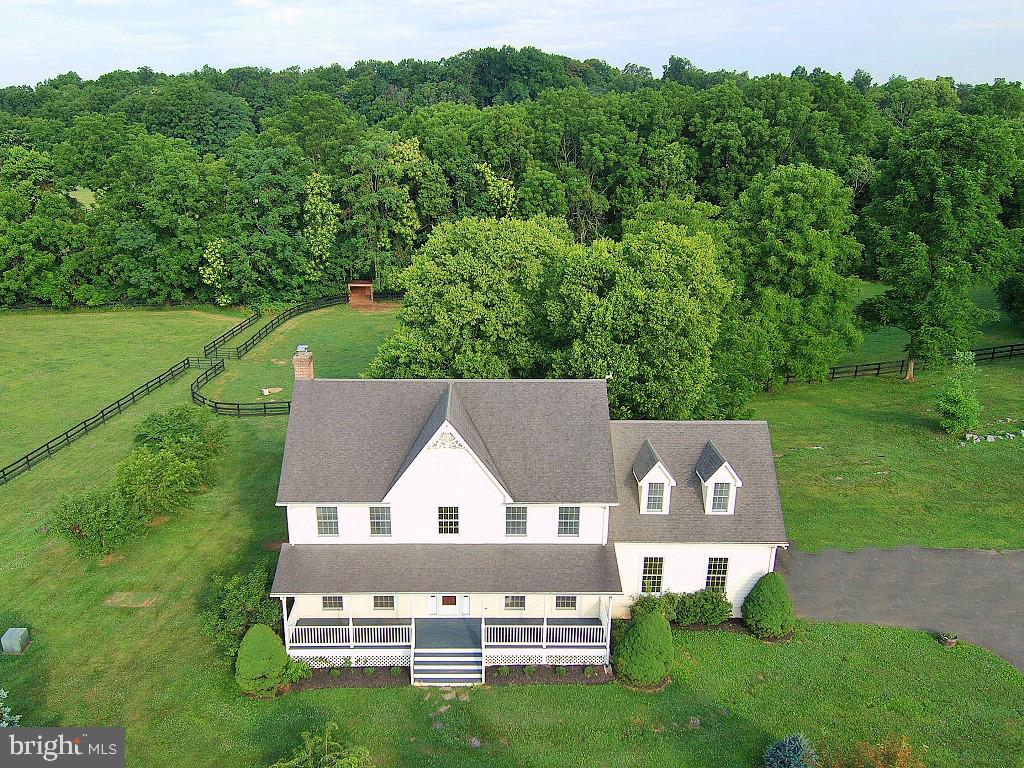 195 Thornton Road Boyce, VA 22620 - Photo 50 of 56 Beautiful Colonial Home Aerial View