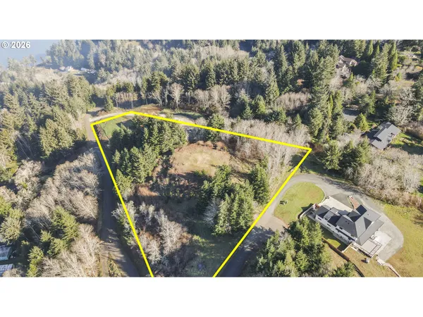 a view of a swimming pool with a yard