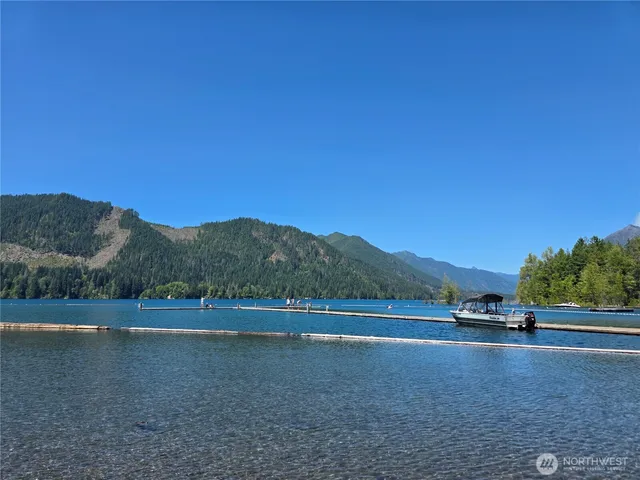 a view of a road with a yard
