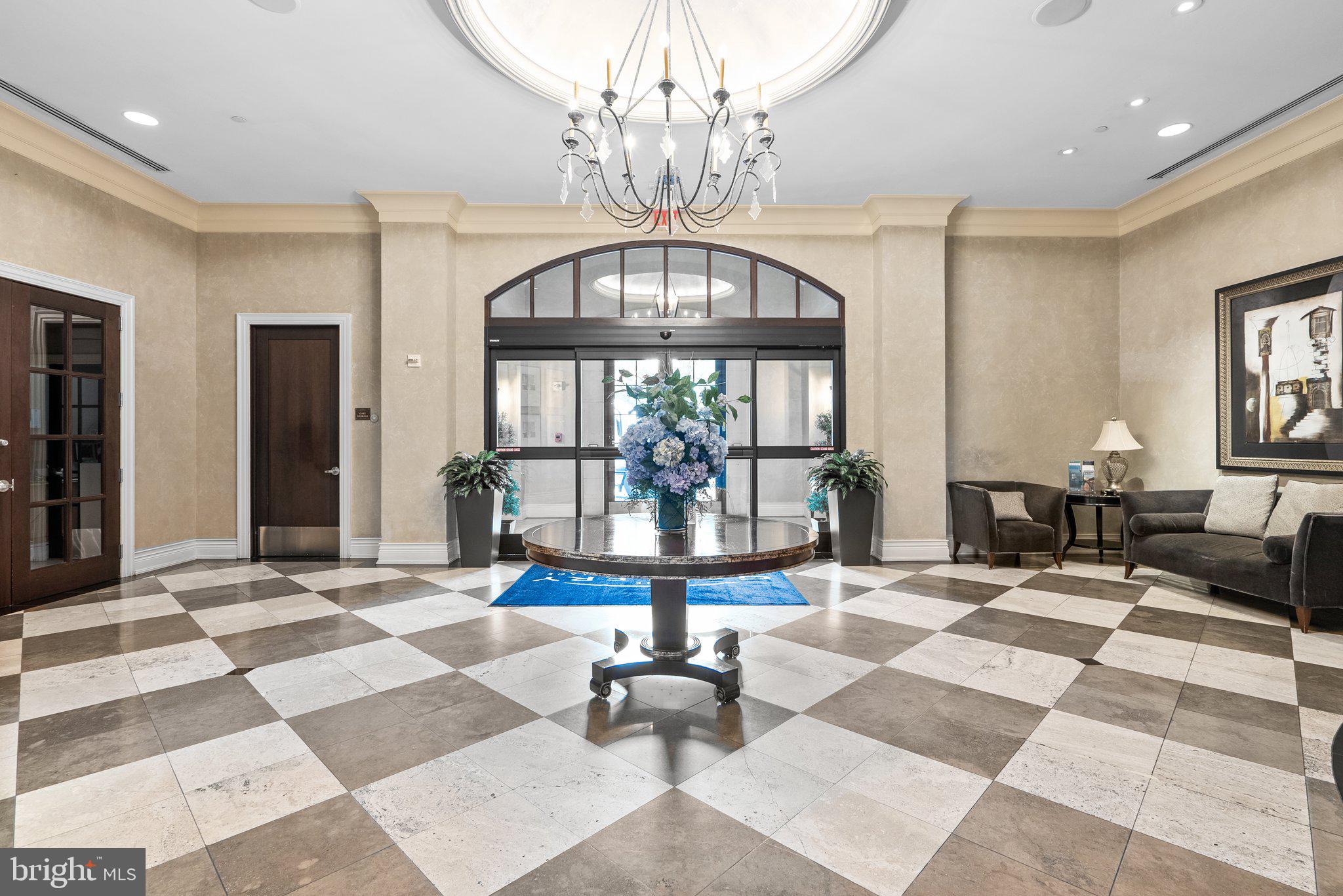 Main building entrance