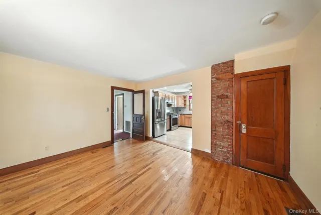 wooden floor in an empty room