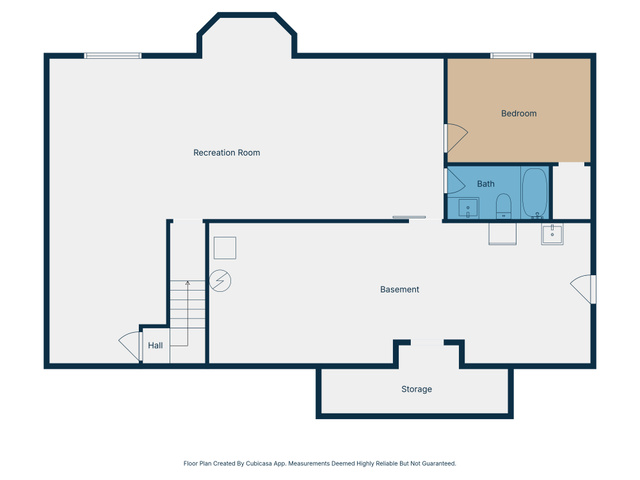 1588 West Rim Rock Drive Stockton, UT 84071 - Photo 59 of 61 Basement Floor Plan