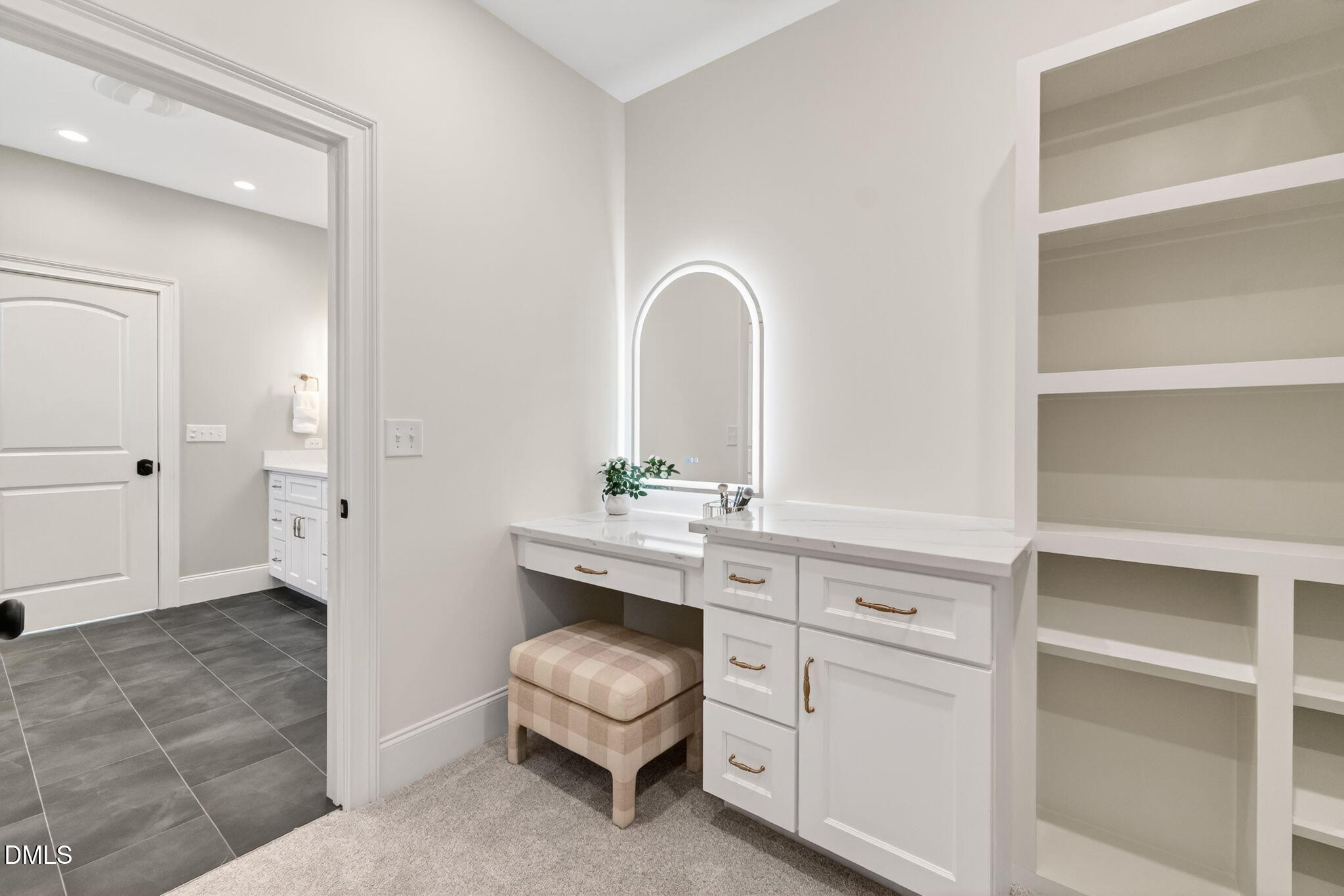 651 Dixon Road, Unit (LOT 2A) Willow Spring, NC 27592 - Photo 23 of 77 a bathroom with a sink and a mirror
