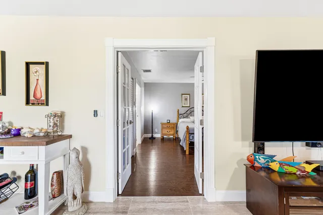 a view of a living room