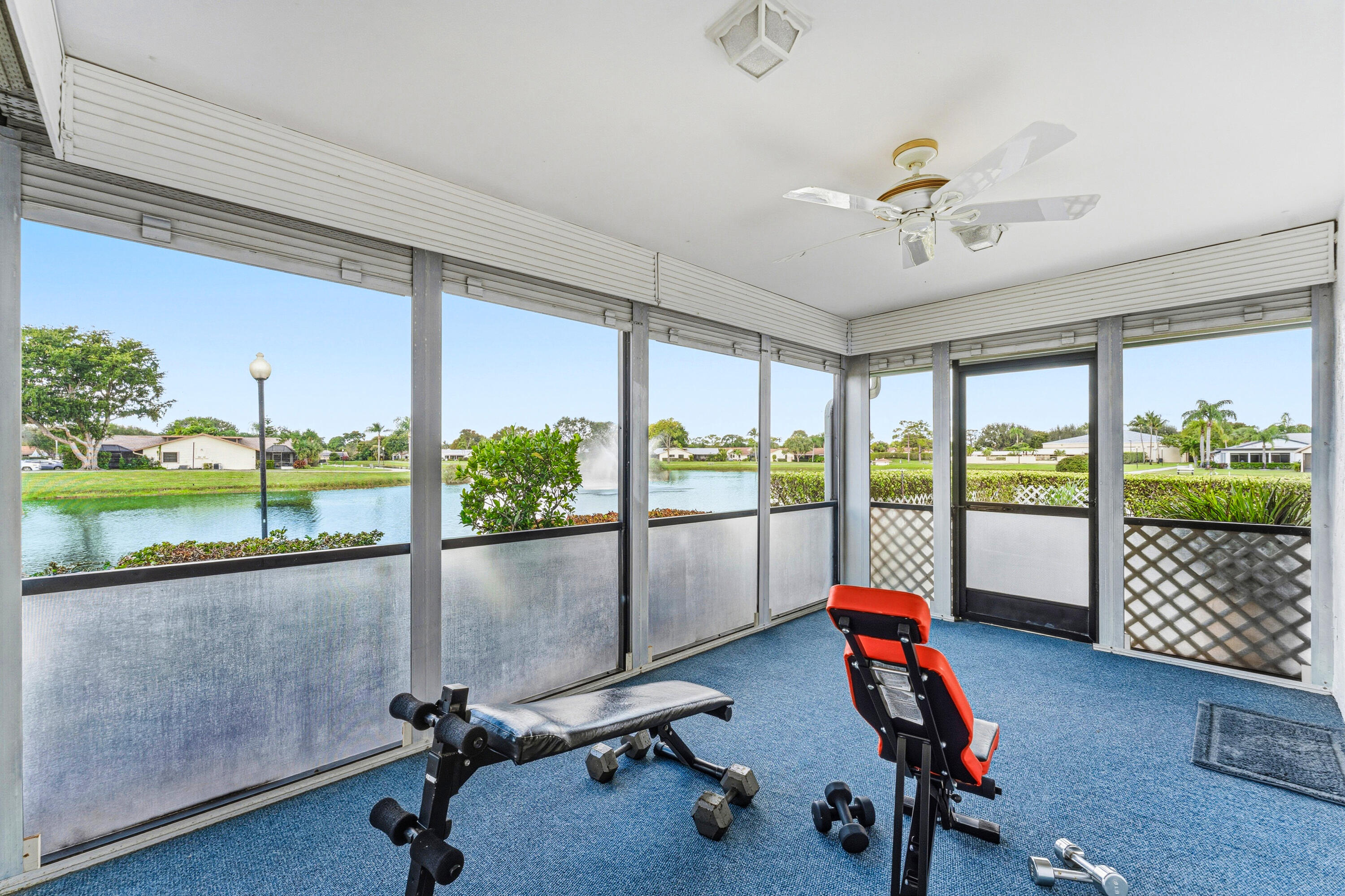 2601 Northwest 10th Street Delray Beach, FL 33445 - Photo 34 of 48 Screened Patio