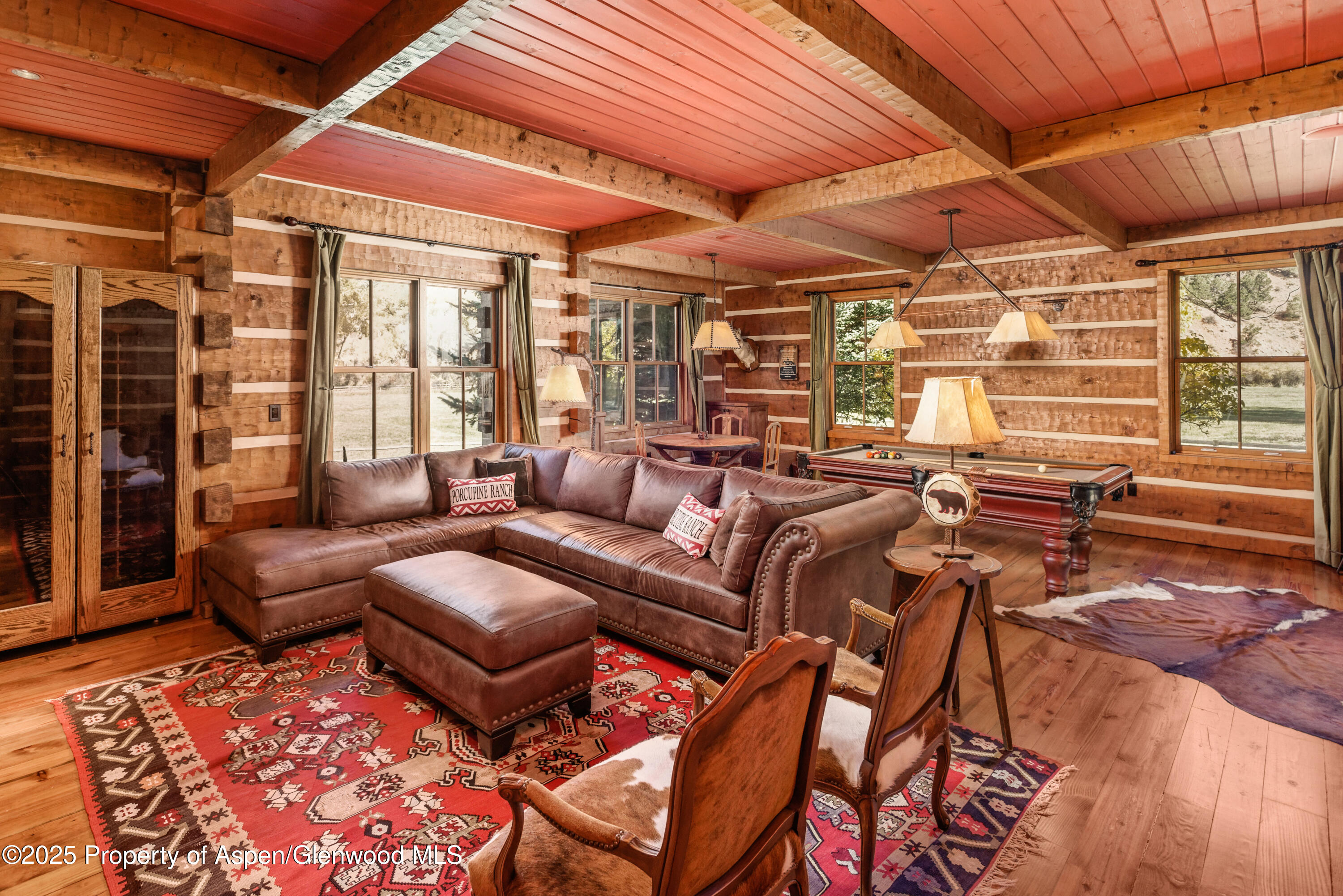 5548 Frying Pan Road Basalt, CO 81621 - Photo 14 of 53 a living room with furniture and a large window