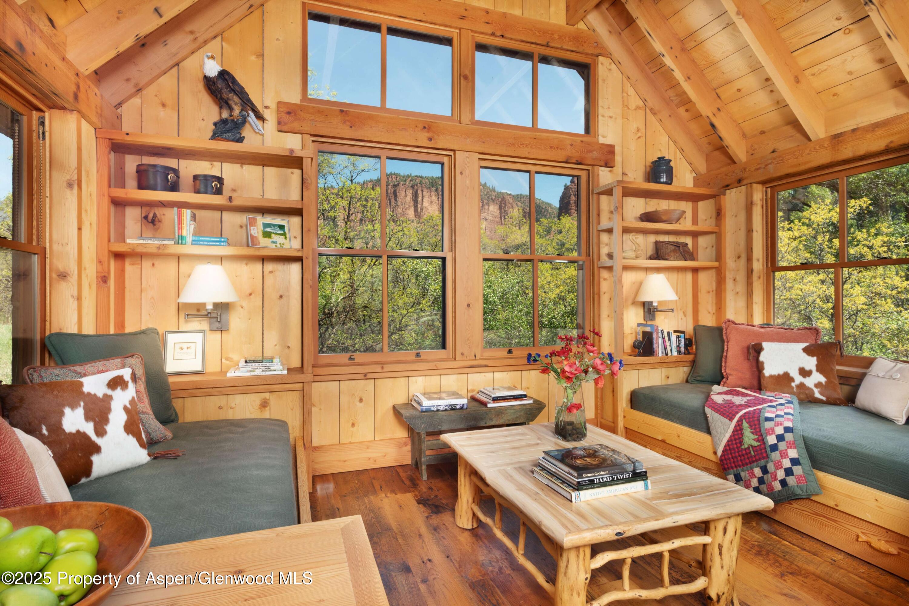 5548 Frying Pan Road Basalt, CO 81621 - Photo 32 of 53 a living room with furniture and a large window