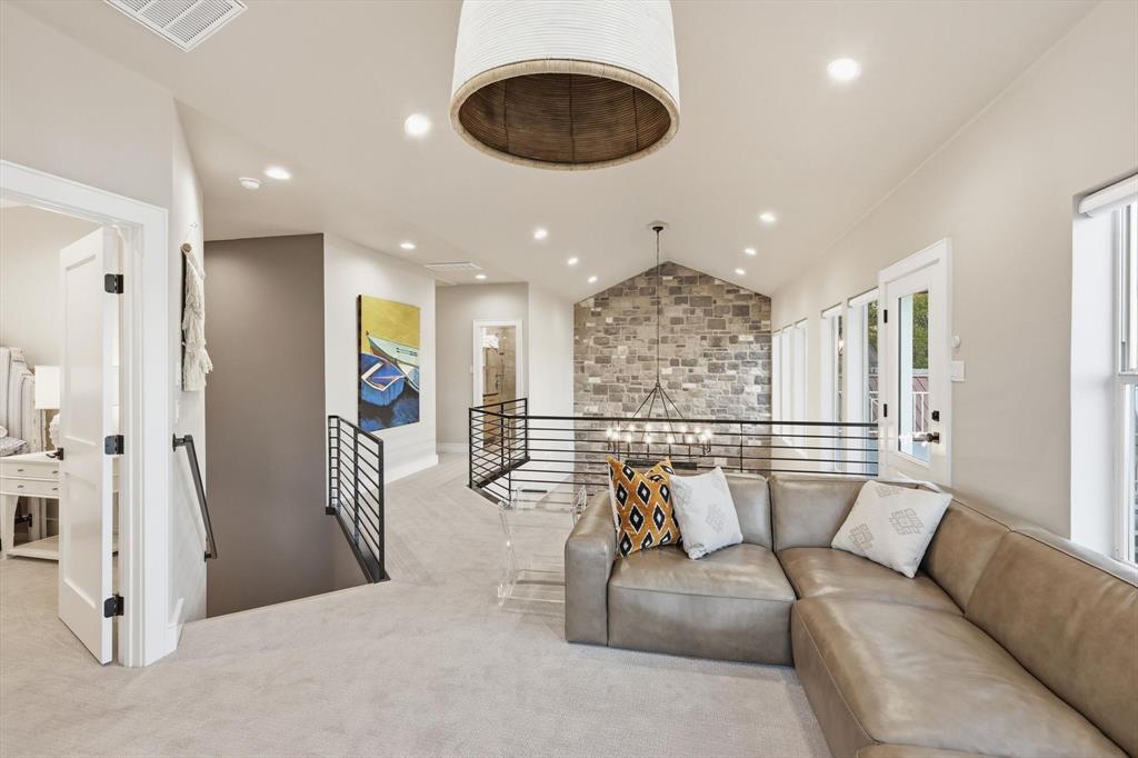 2285 Sage Circle Graford, TX 76449 - Photo 23 of 40 a view of a living room and a chandelier