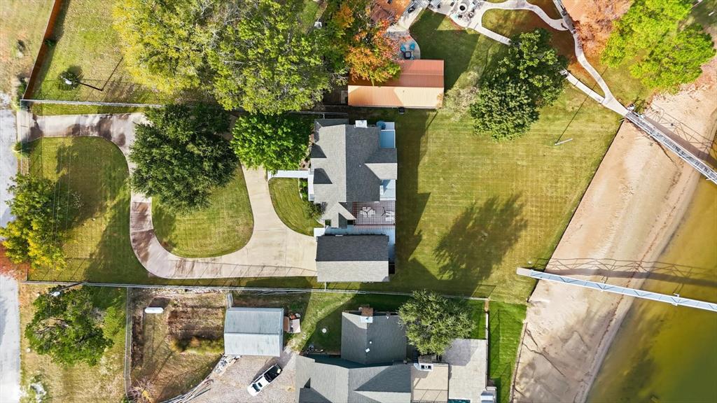 2285 Sage Circle Graford, TX 76449 - Photo 25 of 40 an aerial view of a house with swimming pool