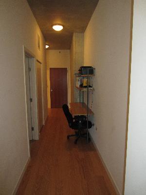 235 West Van Buren Street, Unit 3721 Chicago, IL 60607 - Photo 16 of 17 a view of a hallway with seating area