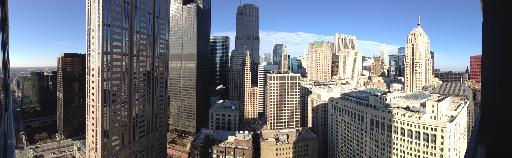 235 West Van Buren Street, Unit 3721 Chicago, IL 60607 - Photo 5 of 17 a view of a city with tall buildings