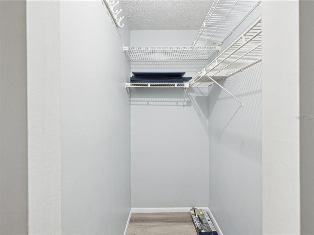 3717 Trophy Boulevard New Port Richey, FL 34655 - Photo 18 of 35 a view of walk in closet with empty racks