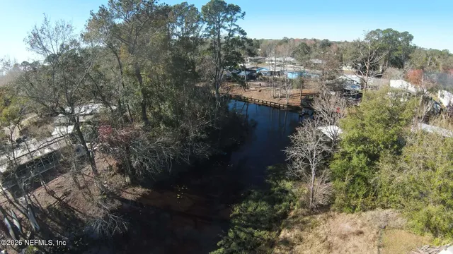 a backyard of a house