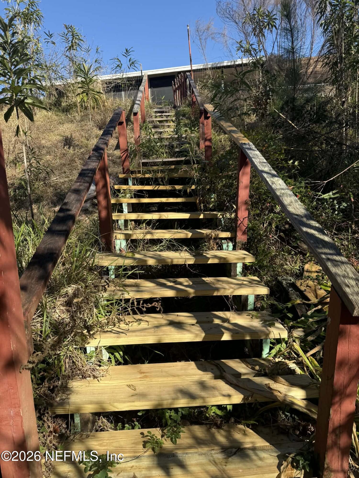 133 Sportsman Road Satsuma, FL 32189 - Photo 35 of 45 a view of building with wooden stairs
