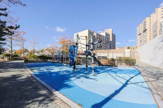 a view of parking area