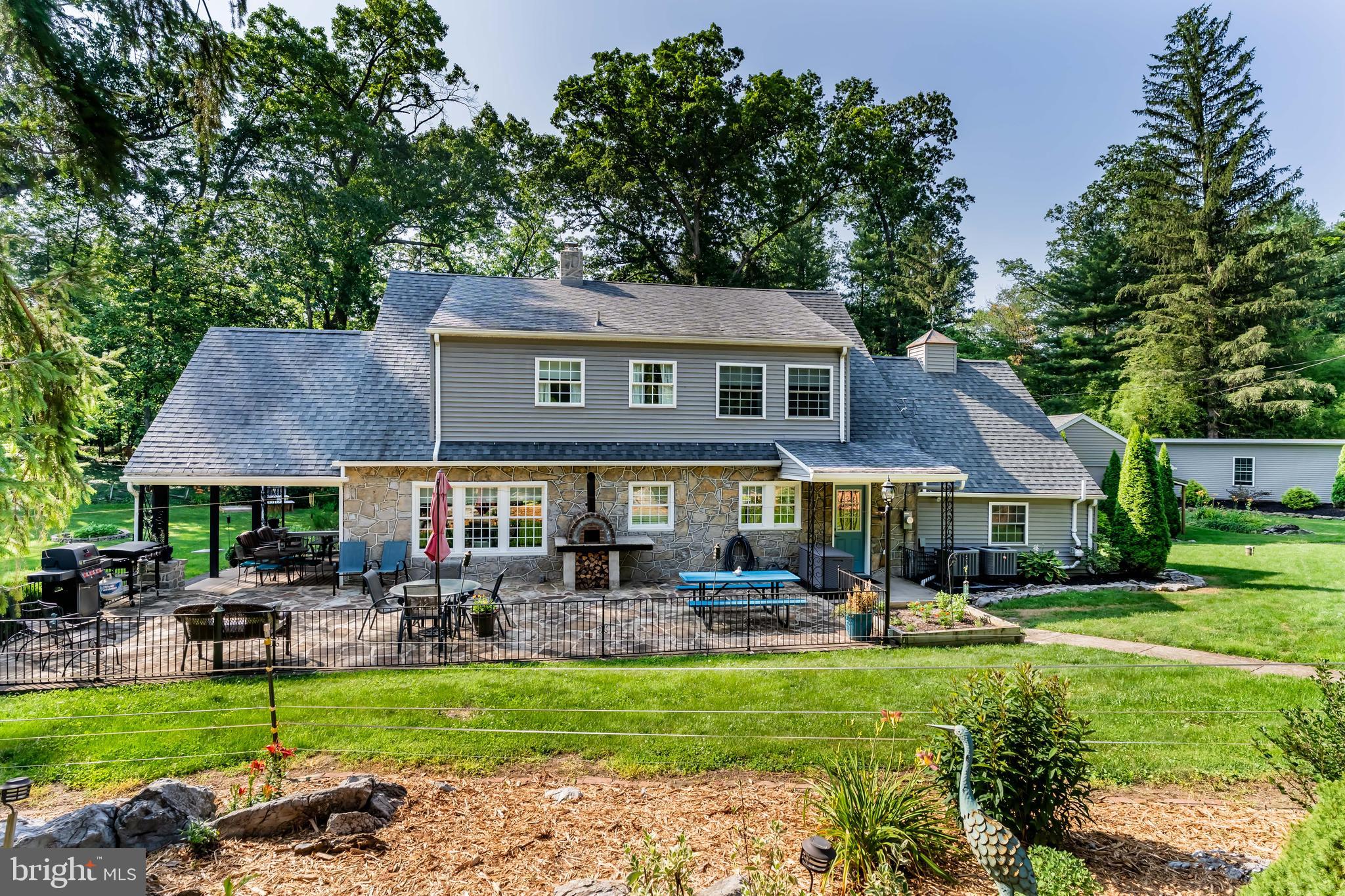 2123 Ritner Highway Carlisle, PA 17015 - Photo 55 of 72 Rear view of home from the garden