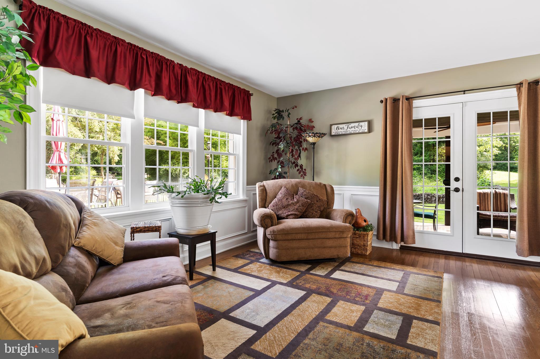 2123 Ritner Highway Carlisle, PA 17015 - Photo 8 of 72 Dual sitting areas & french doors to covered porch