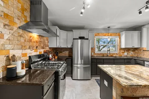 a bathroom with a sink and a bathtub