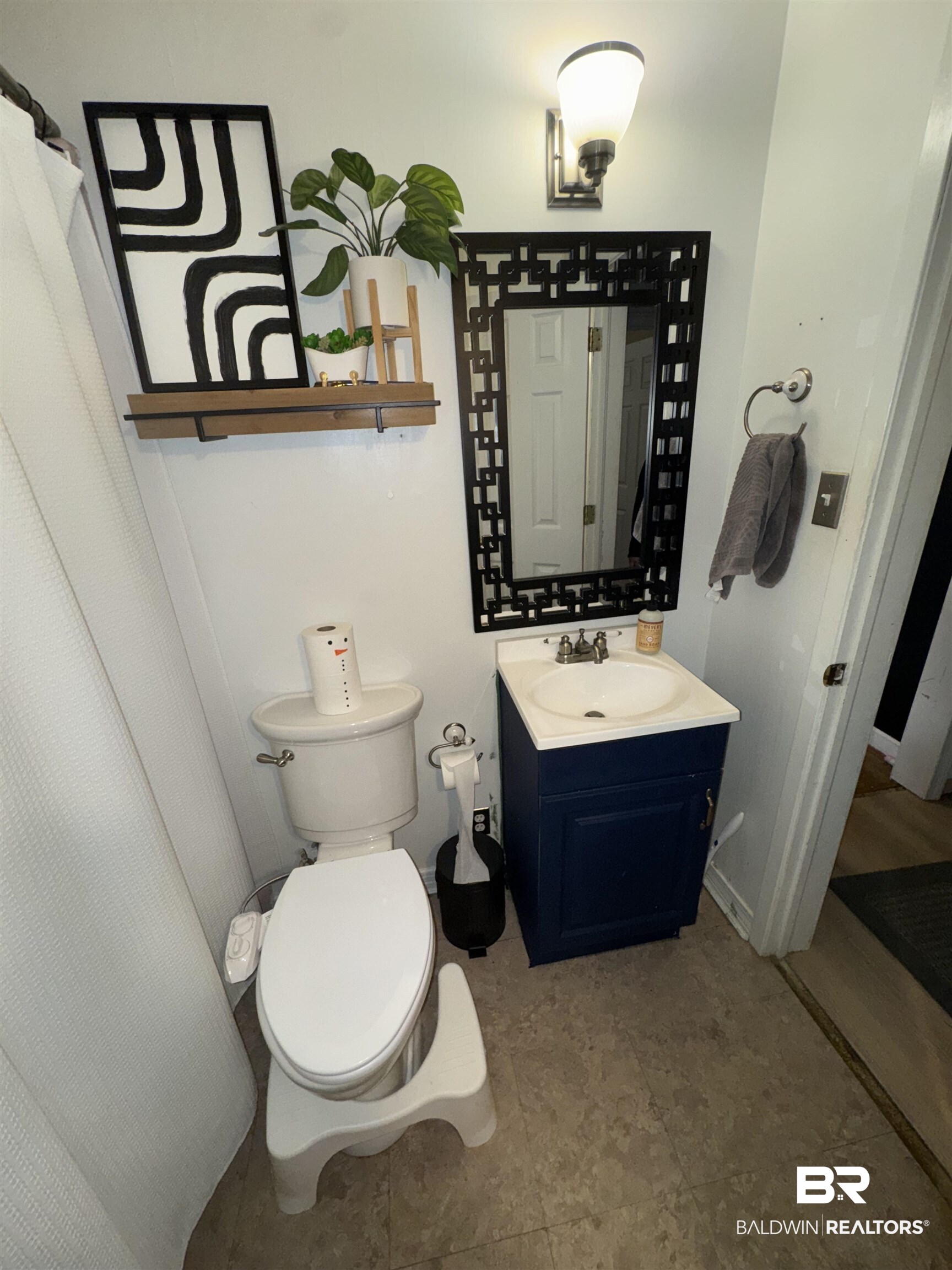 406 Cleveland Road Saraland, AL 36571 - Photo 11 of 16 Bathroom with vanity and toilet