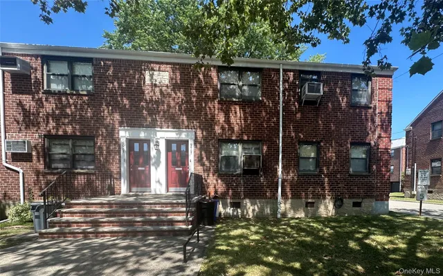 a front view of house