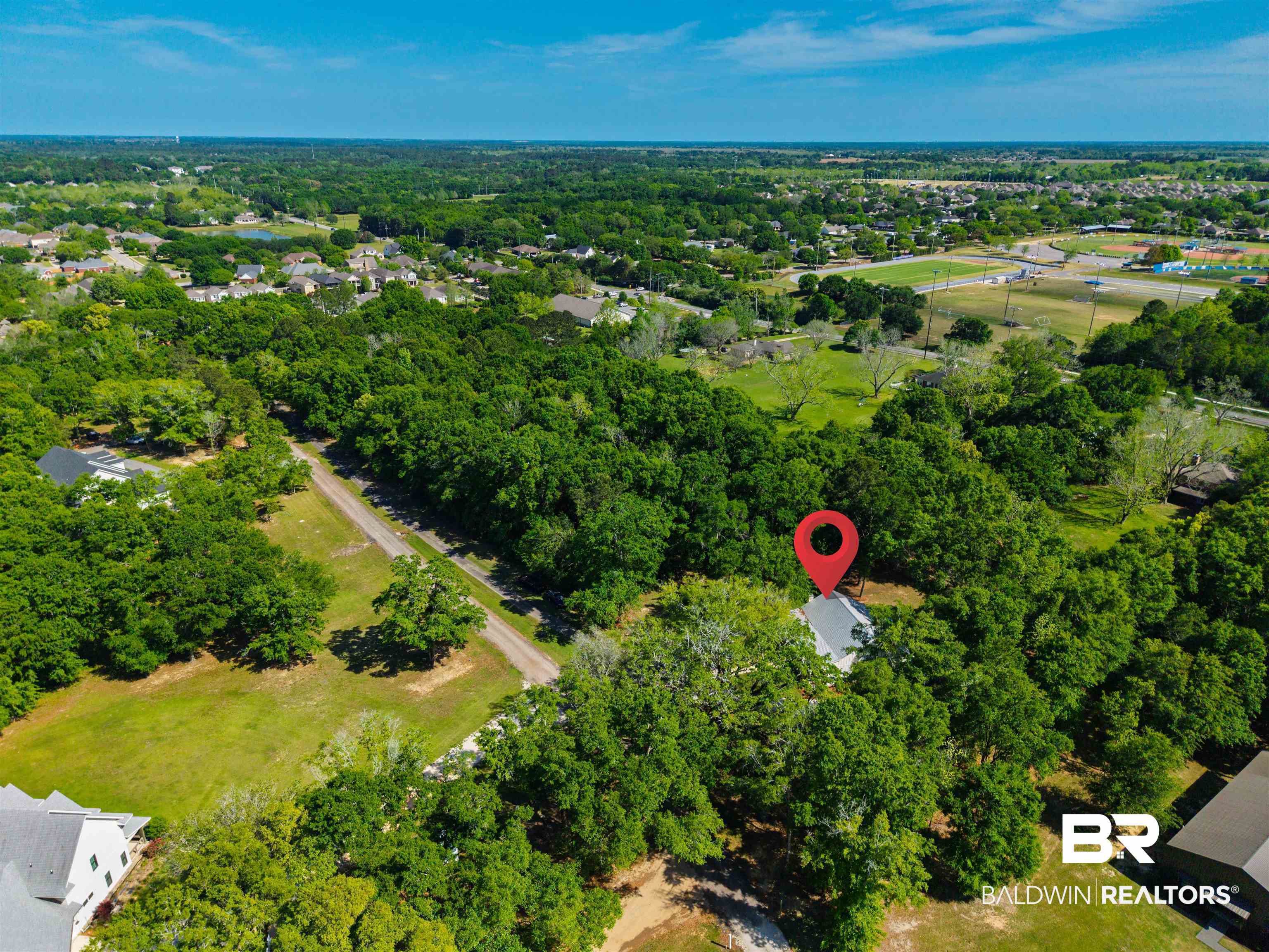 19121 Boothe Road Fairhope, AL 36532 - Photo 40 of 41 Bird's eye view